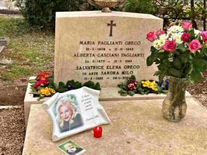 Tomba di Sandra Milo