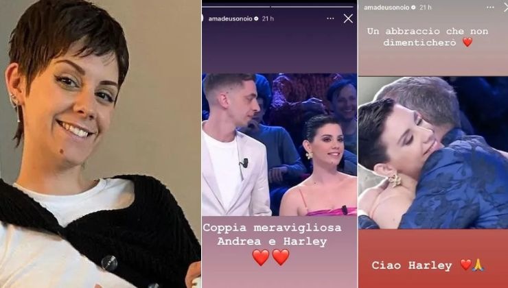 Harley Zuriatti e Amadeus - (instagram) - IlFogliettone.it