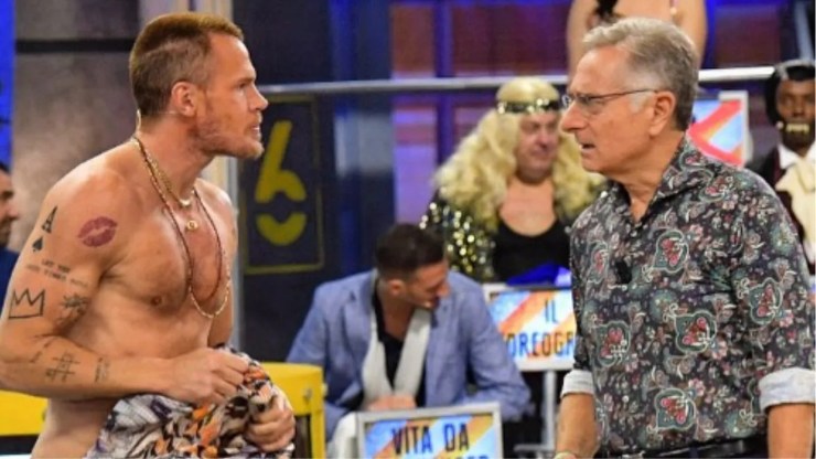 Daniel Nilsson e Paolo Bonolis (Instagram) IlFogliettone.it