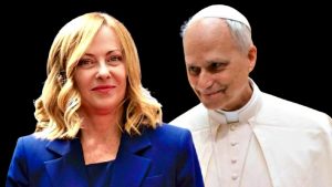 Giorgia Meloni e Papa Leone XIV
