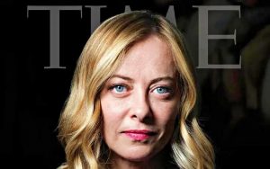 Giorgia Meloni sulla copertina del Time