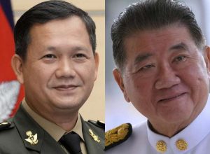 Hun Manet e Phumtham Wechayachai