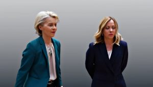 Ursula von der Leyen e Giorgia Meloni