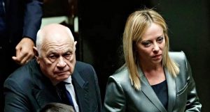 Carlo Nordio e Giorgia Meloni