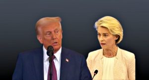 Donald Trump e Ursula Von der Leyen