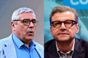 Totò Cuffaro e Carlo Calenda