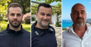 Davide Bernardello, Valerio Daprà e Marco Piffari