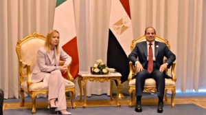 Giorgia Meloni e Abdel Fattah Sisi