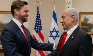 JD Vance e Benjamin Netanyahu,