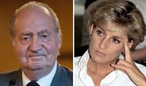 Juan Carlos e la principessa del Galles, Diana (1)