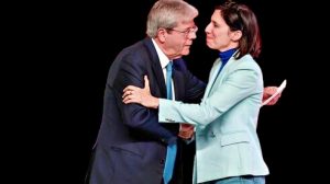 Paolo Gentiloni e Elly Schlein