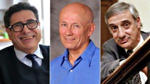 Philipe Aghion, Peter Howitte e Joel Mokyr (1)