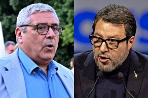 Salvatore Cuffaro e Matteo Salvini