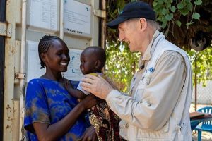 Unicef, Liam Neeson in Sud Sudan (1)