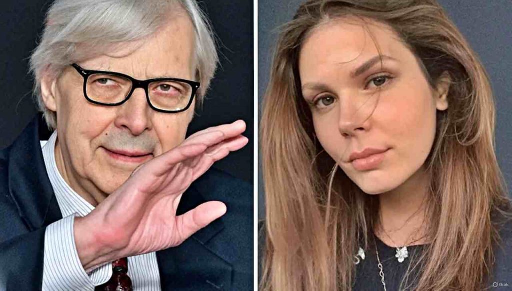 Vittorio Sgarbi e la figlia Evelina (1)
