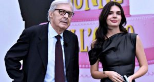 Vittorio Sgarbi e la figlia Evelina