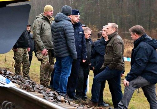 Sabotaggio con ordigno tratta Varsavia Lublino, Tusk: azione diretta dei “servizi di intelligence stranieri”