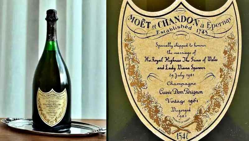 Dom Perignon delle nozze di Carlo e Lady Diana (1)