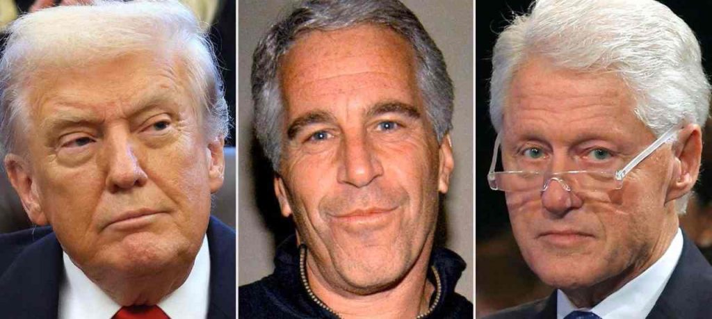 Donald Trump, Jeffrey Epstein e Bill Clinton (1)
