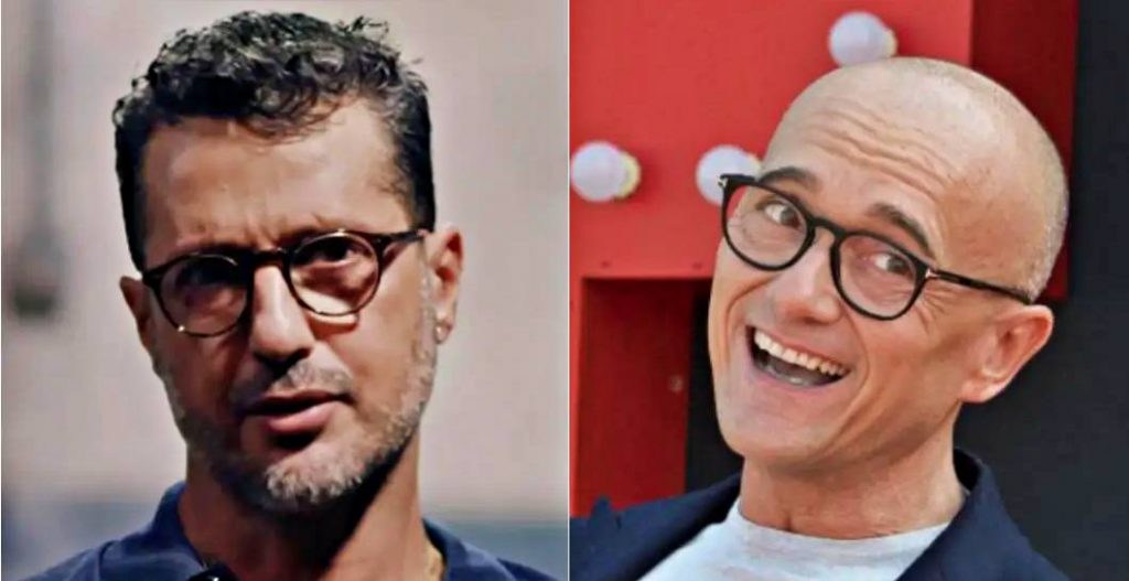 Fabrizio Corona e Alfonso Signorini