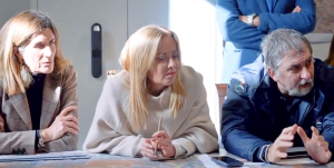 Al centro Giorgia Meloni