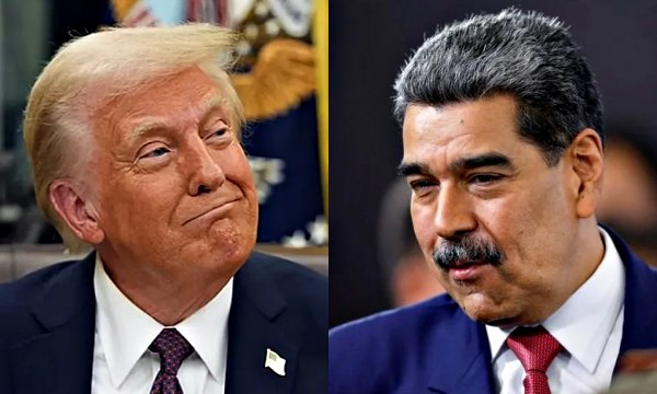Donald Trump e Nicolas Maduro