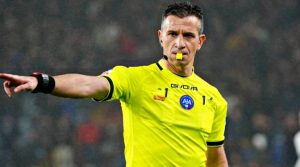 L'arbitro Daniele Doveri della sezione di Roma1