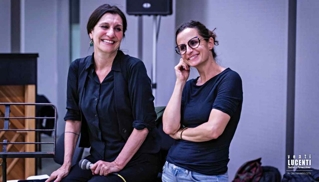 Manu Lalli (regista e drammaturga) e Chiara Casalbuoni (assistente alla regia) (1)