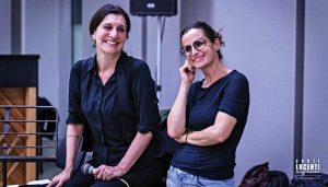 Manu Lalli (regista e drammaturga) e Chiara Casalbuoni (assistente alla regia) (1)