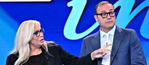 Mara Venier e Tommaso Cerno