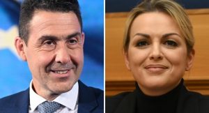 Roberto Vannacci e Francesca Pascale