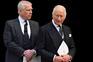 Andrew Mountbatten-Windsor e il fratello il re Carlo III