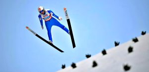 Trampolino grande femminile di salto con gli sci