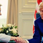 Ursula von der Leyen e Donald Trump