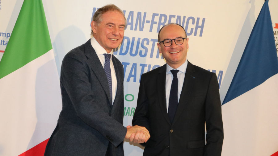 Adolfo Urso w Sébastien Martin