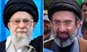 Ali e il figlio Mojtaba Khamenei