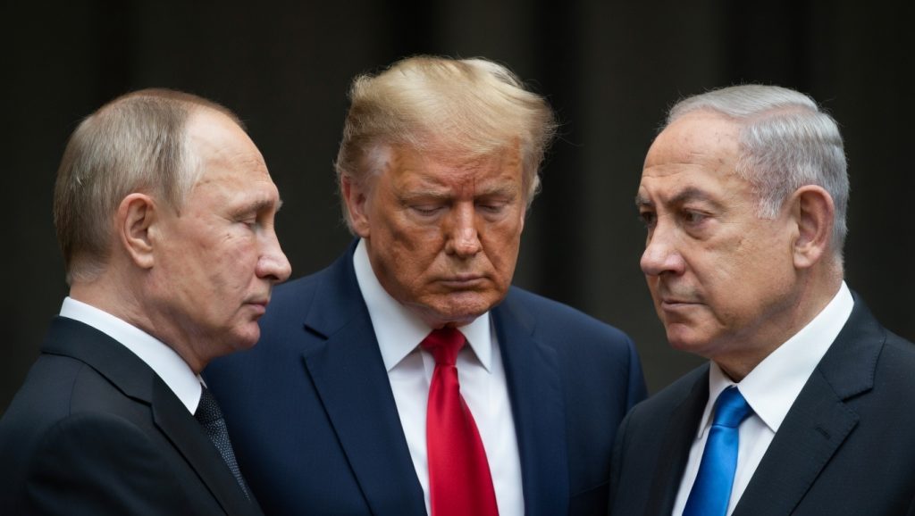 Putin, Trump e Netanyahu