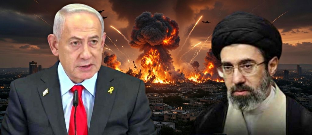 Benjamin Netanyahu e Mojtaba Khamenei