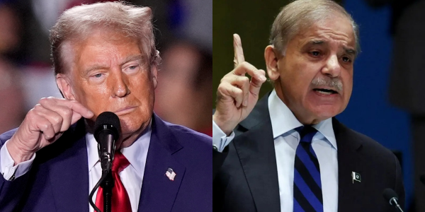 Donald Trump e Shehbaz Sharif