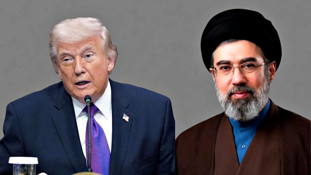 Donald Trump e Mojtaba Khamenei