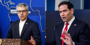 Esmail Baghaei e Marco Rubio