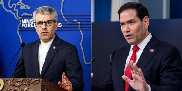 Esmail Baghaei e Marco Rubio