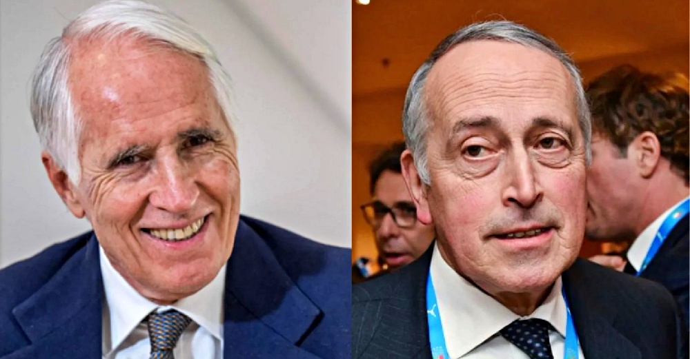Giovanni Malagò e Giancarlo Abete
