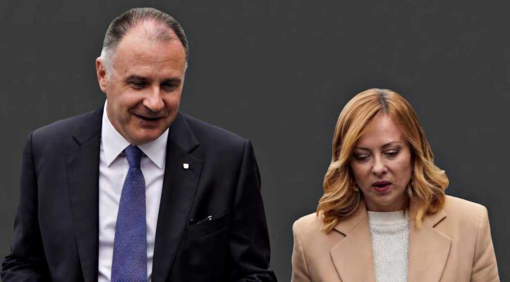 Orsini e Giorgia Meloni