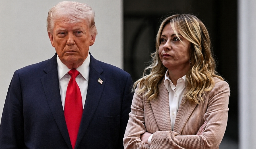 Donald Trump e Giorgia Meloni