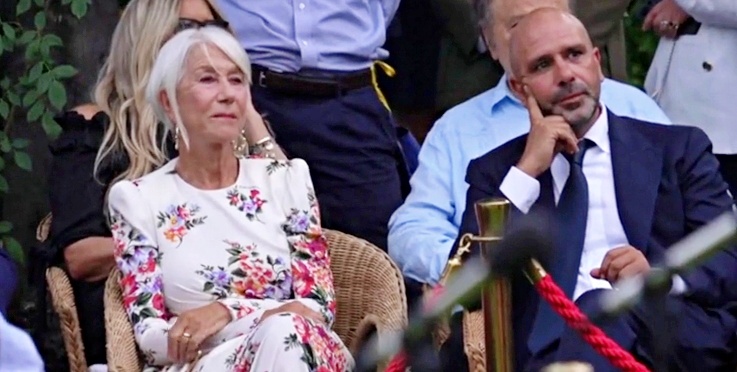 Helen Mirren e Checco Zalone