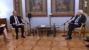 Mattarella riceve il direttore generale dell'Unesco