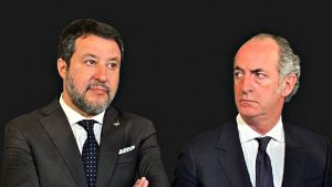 Matteo Salvini e Luca Zaia