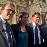 Angelo Bonelli, Elly Schlein, Giuseppe Conte e Nicola Fratoianni