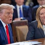 Donald Trump e Giorgia Meloni